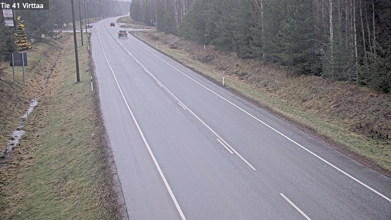 Weather Camera Image Road 41 Virttaa, Loimaa, Varsinais-Suomi