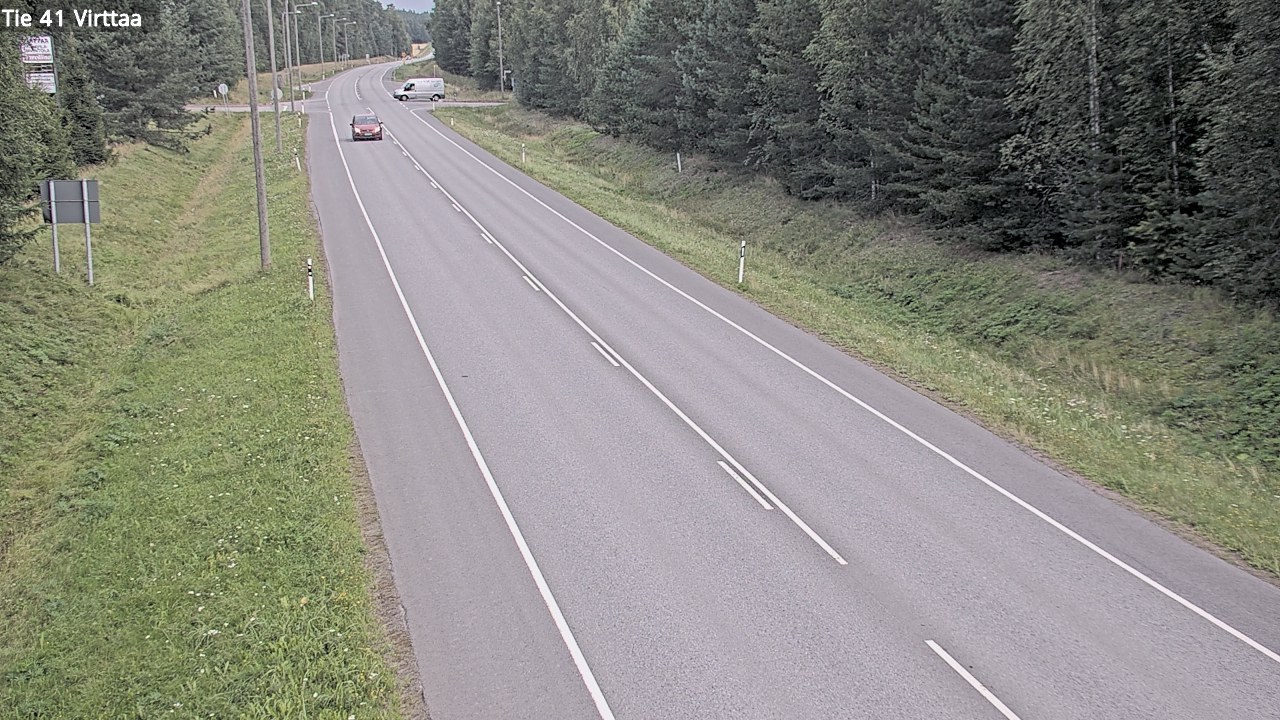 Weather Camera Image Road 41 Virttaa, Loimaa, Varsinais-Suomi