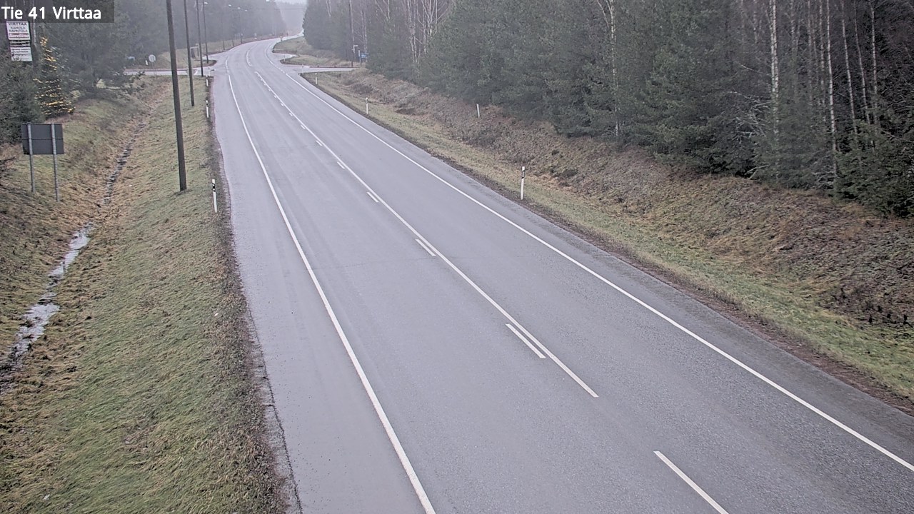 Weather Camera Image Road 41 Virttaa, Loimaa, Varsinais-Suomi
