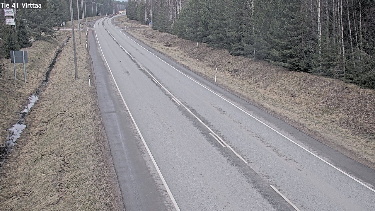 Weather Camera Image Road 41 Virttaa, Loimaa, Varsinais-Suomi