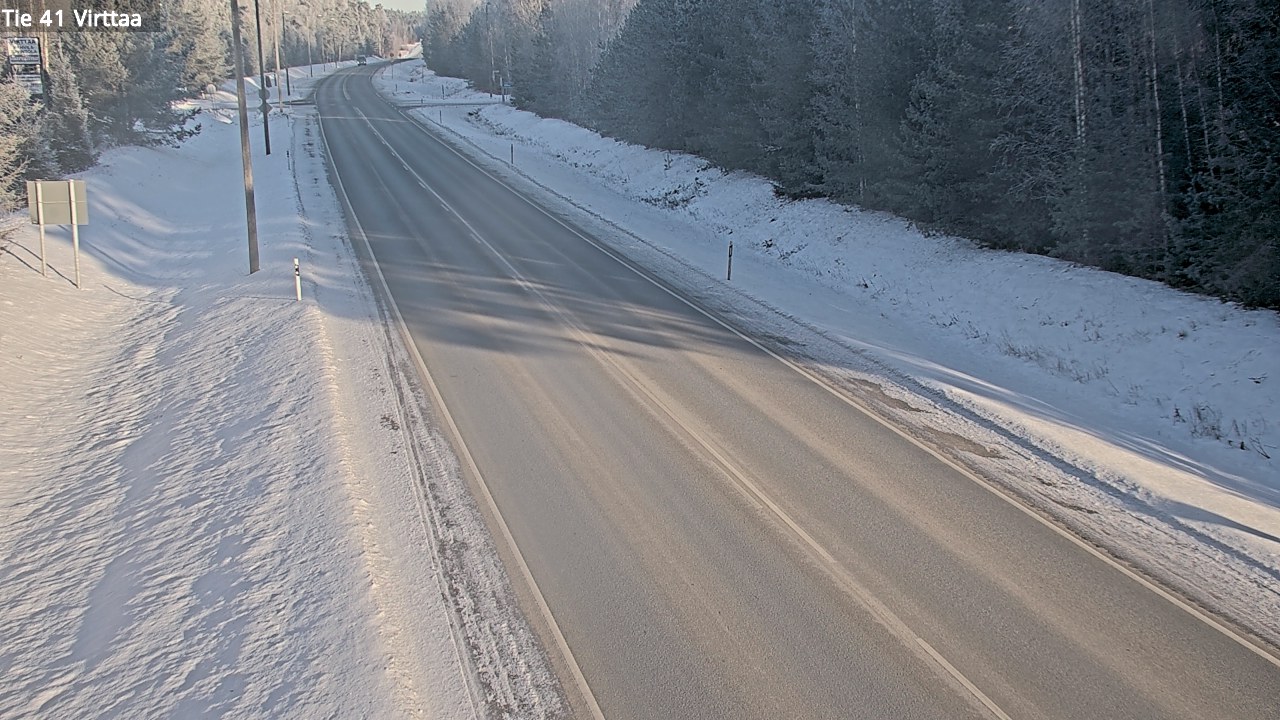 Weather Camera Image Väg 41 Virttaa, Loimaa, Varsinais-Suomi