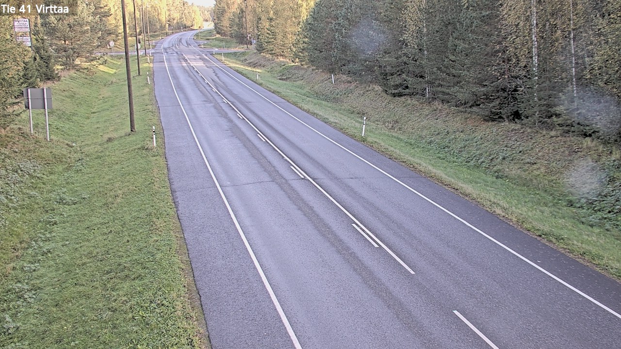 Weather Camera Image Road 41 Virttaa, Loimaa, Varsinais-Suomi