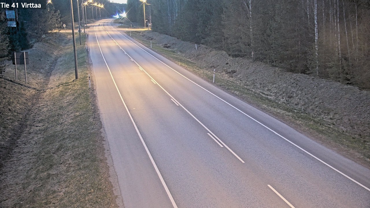 Weather Camera Image Road 41 Virttaa, Loimaa, Varsinais-Suomi