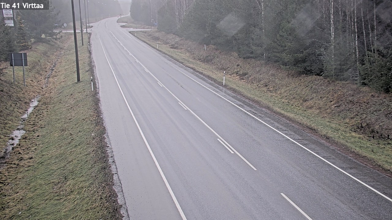 Weather Camera Image Road 41 Virttaa, Loimaa, Varsinais-Suomi