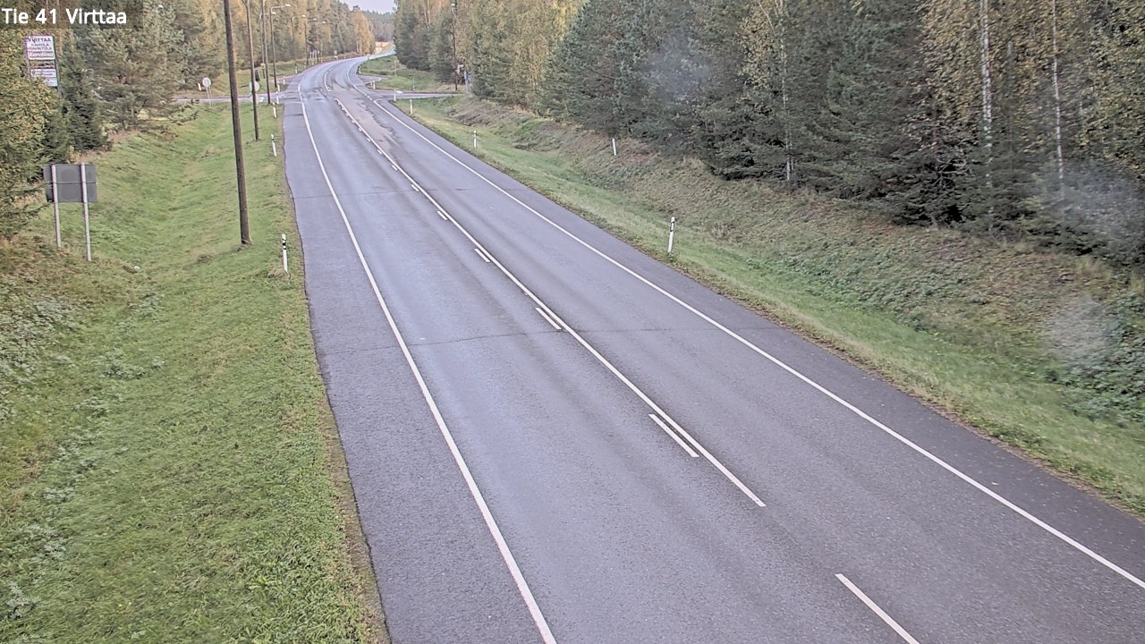 Weather Camera Image Road 41 Virttaa, Loimaa, Varsinais-Suomi