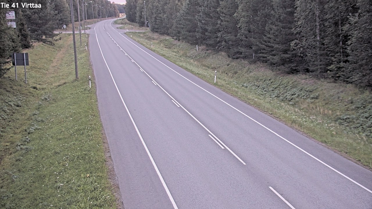 Weather Camera Image Road 41 Virttaa, Loimaa, Varsinais-Suomi