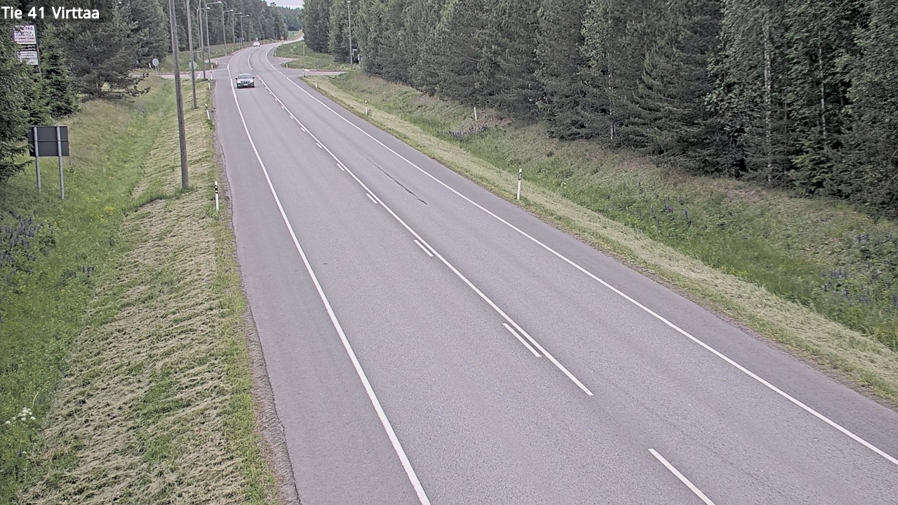 Weather Camera Image Road 41 Virttaa, Loimaa, Varsinais-Suomi