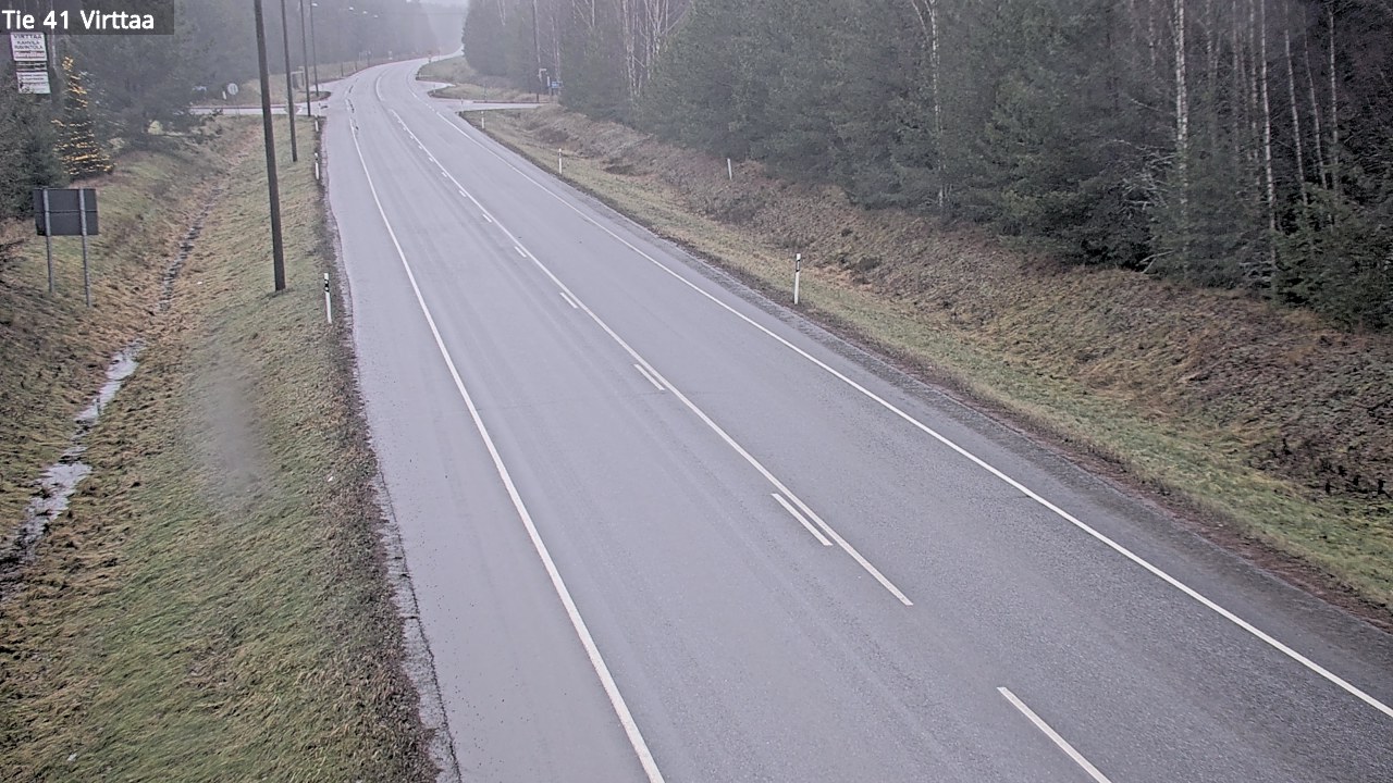 Weather Camera Image Road 41 Virttaa, Loimaa, Varsinais-Suomi