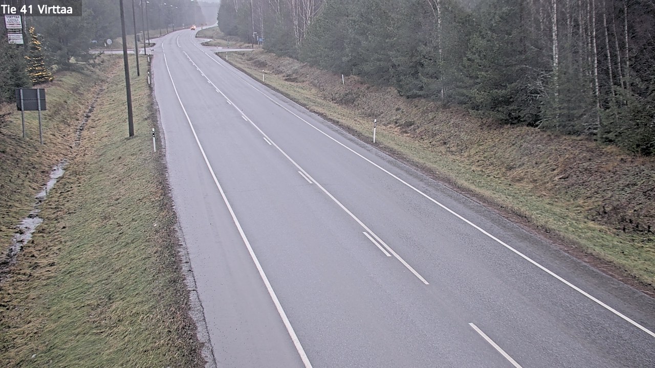 Weather Camera Image Road 41 Virttaa, Loimaa, Varsinais-Suomi