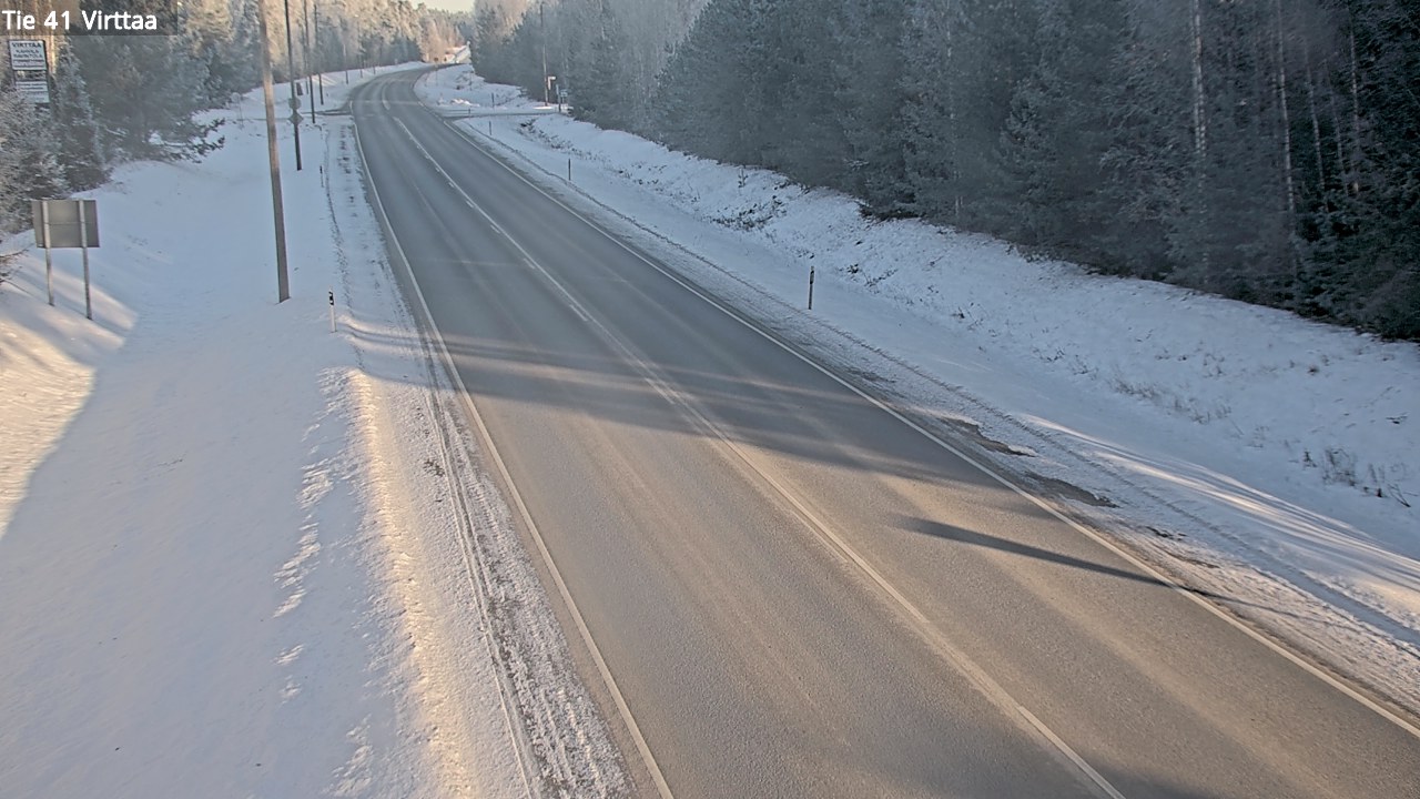 Weather Camera Image Väg 41 Virttaa, Loimaa, Varsinais-Suomi