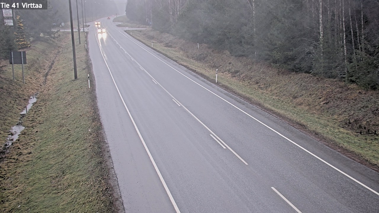 Weather Camera Image Väg 41 Virttaa, Loimaa, Varsinais-Suomi