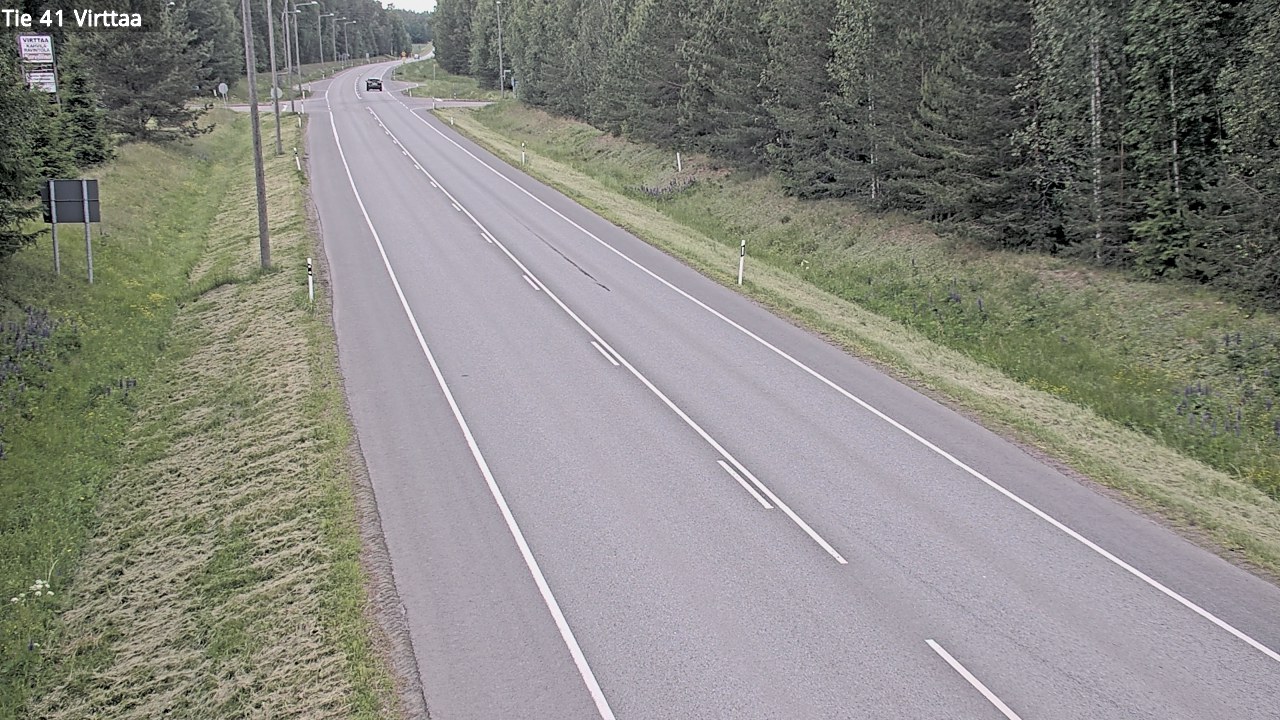 Weather Camera Image Väg 41 Virttaa, Loimaa, Varsinais-Suomi