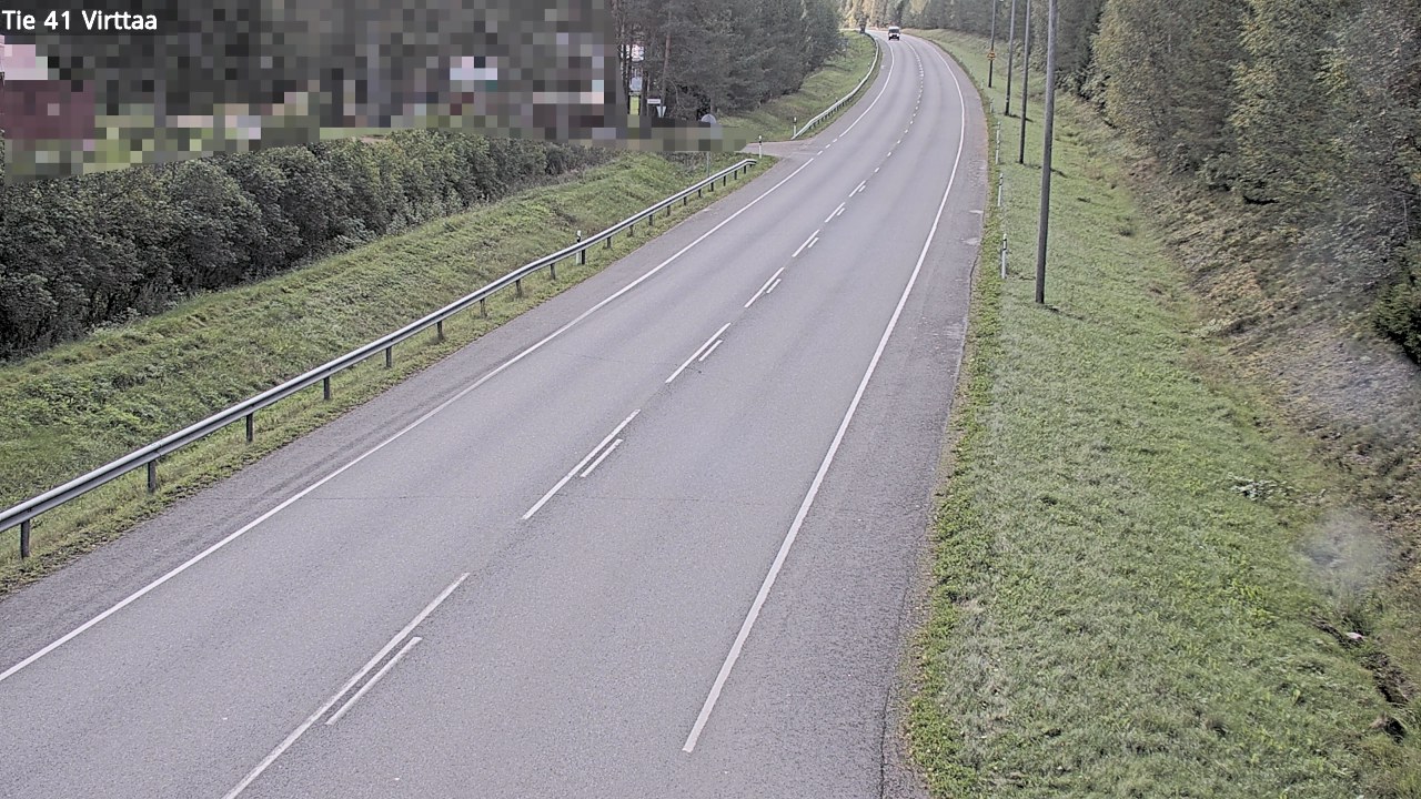 Weather Camera Image Road 41 Virttaa, Loimaa, Varsinais-Suomi