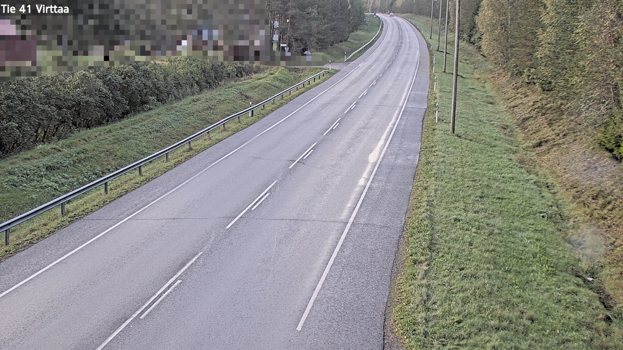 Weather Camera Image Road 41 Virttaa, Loimaa, Varsinais-Suomi