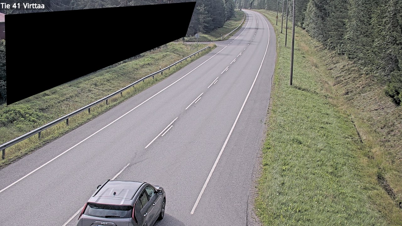 Weather Camera Image Väg 41 Virttaa, Loimaa, Varsinais-Suomi