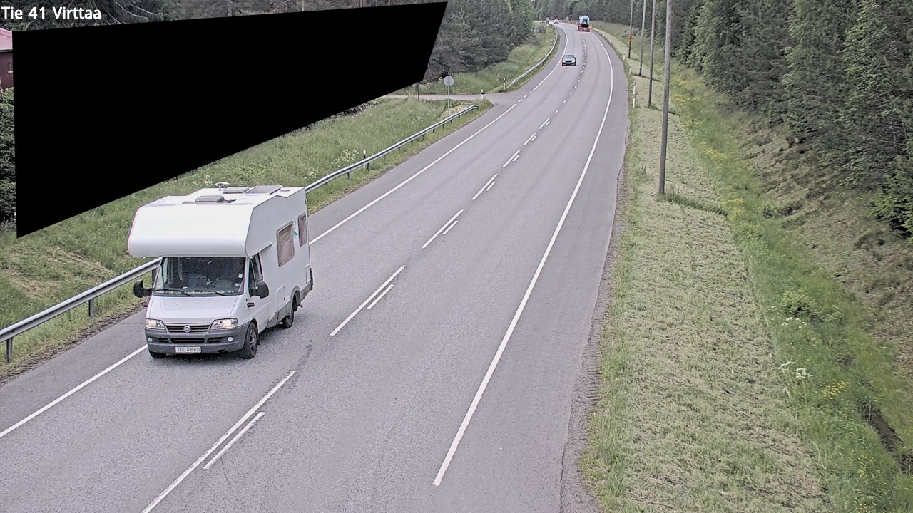 Weather Camera Image Väg 41 Virttaa, Loimaa, Varsinais-Suomi