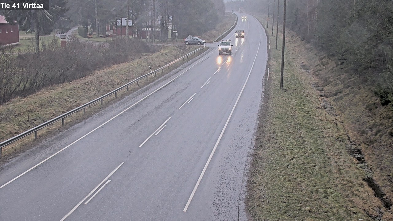 Weather Camera Image Väg 41 Virttaa, Loimaa, Varsinais-Suomi