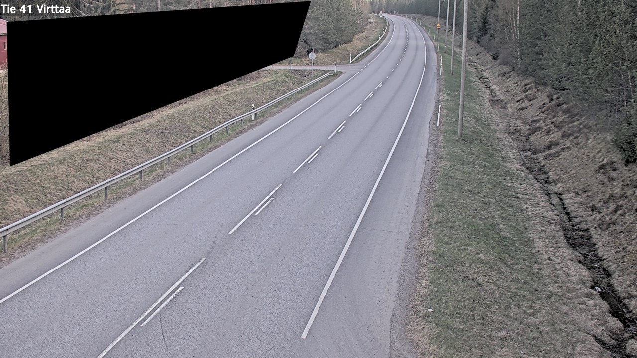Weather Camera Image Väg 41 Virttaa, Loimaa, Varsinais-Suomi