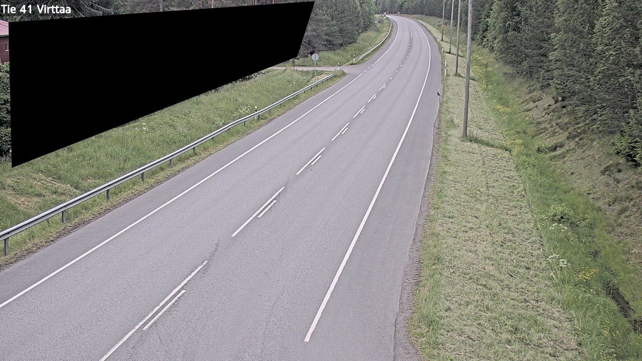 Weather Camera Image Road 41 Virttaa, Loimaa, Varsinais-Suomi