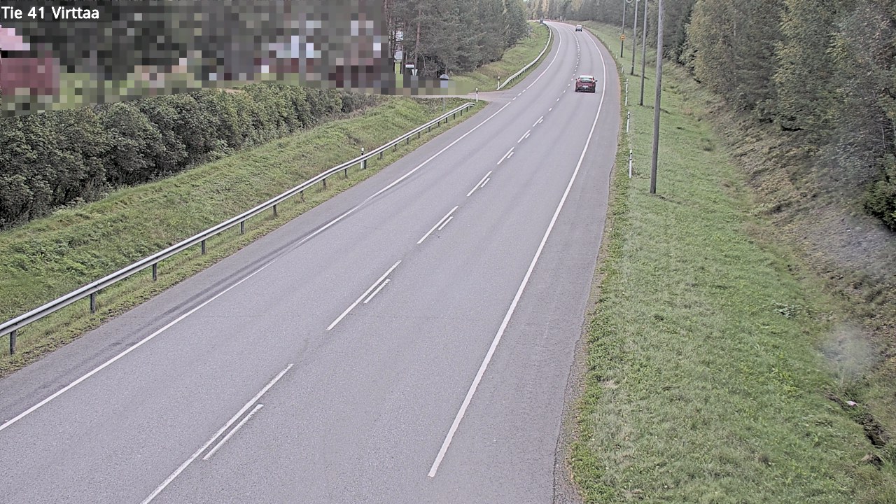 Weather Camera Image Road 41 Virttaa, Loimaa, Varsinais-Suomi