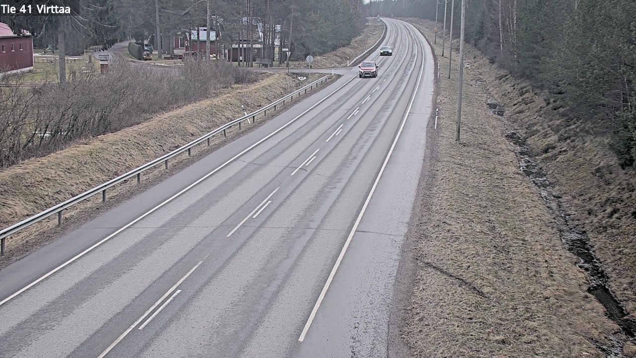 Weather Camera Image Road 41 Virttaa, Loimaa, Varsinais-Suomi