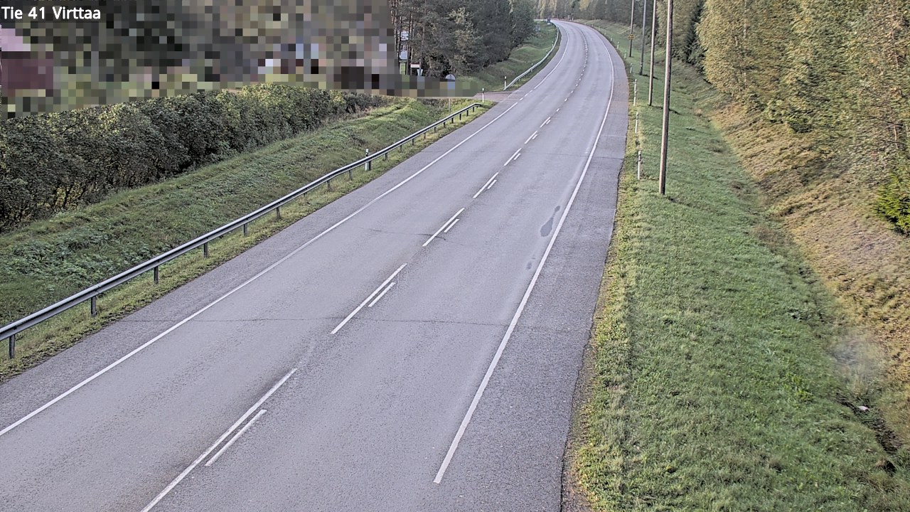 Weather Camera Image Road 41 Virttaa, Loimaa, Varsinais-Suomi
