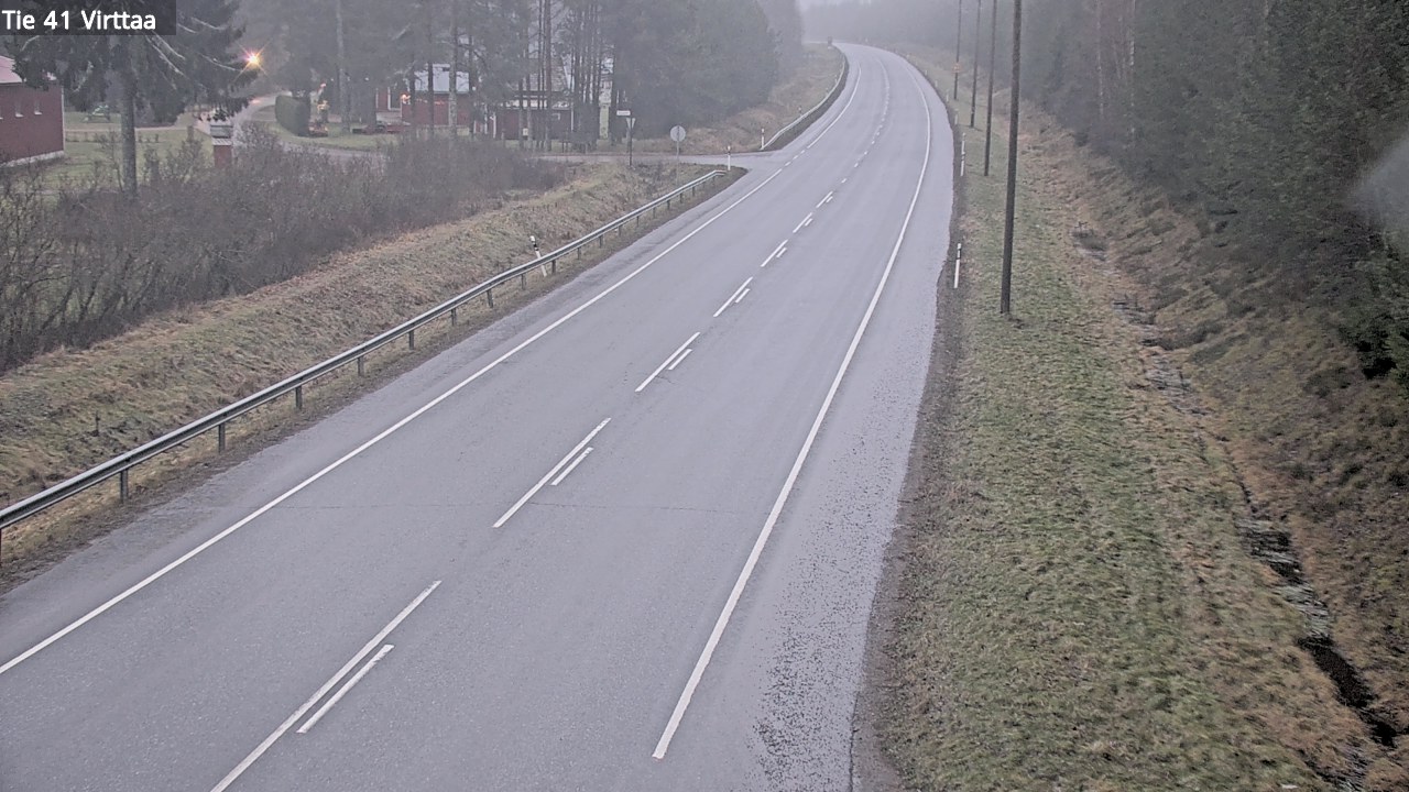 Weather Camera Image Väg 41 Virttaa, Loimaa, Varsinais-Suomi