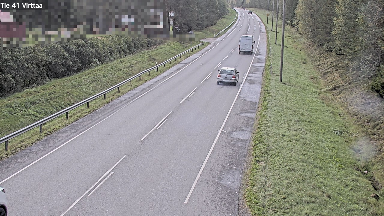 Weather Camera Image Road 41 Virttaa, Loimaa, Varsinais-Suomi