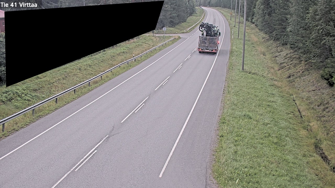 Weather Camera Image Road 41 Virttaa, Loimaa, Varsinais-Suomi