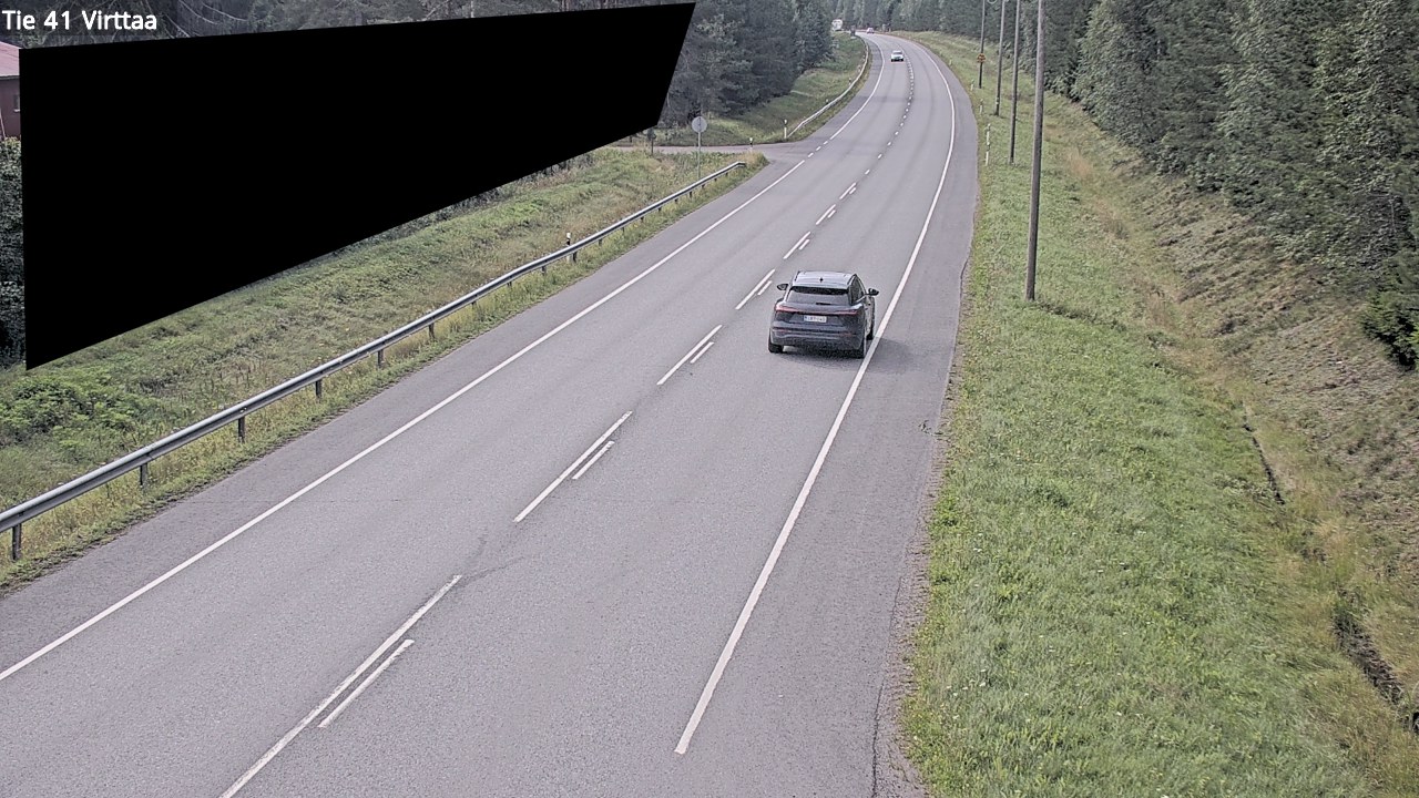Weather Camera Image Väg 41 Virttaa, Loimaa, Varsinais-Suomi