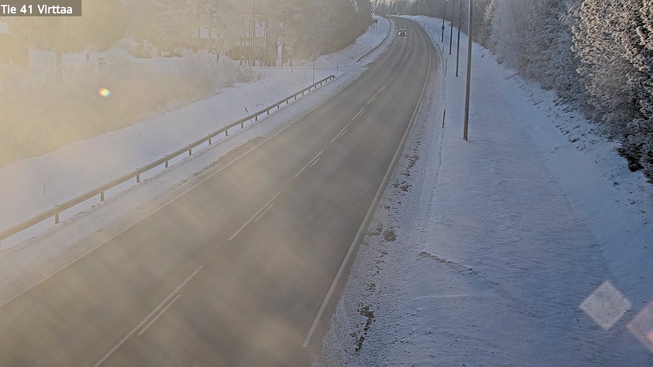 Weather Camera Image Road 41 Virttaa, Loimaa, Varsinais-Suomi