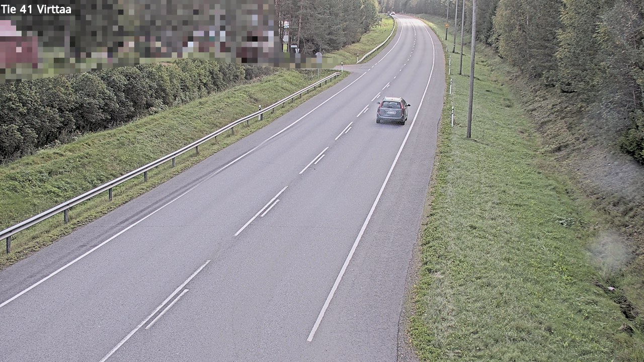 Weather Camera Image Road 41 Virttaa, Loimaa, Varsinais-Suomi