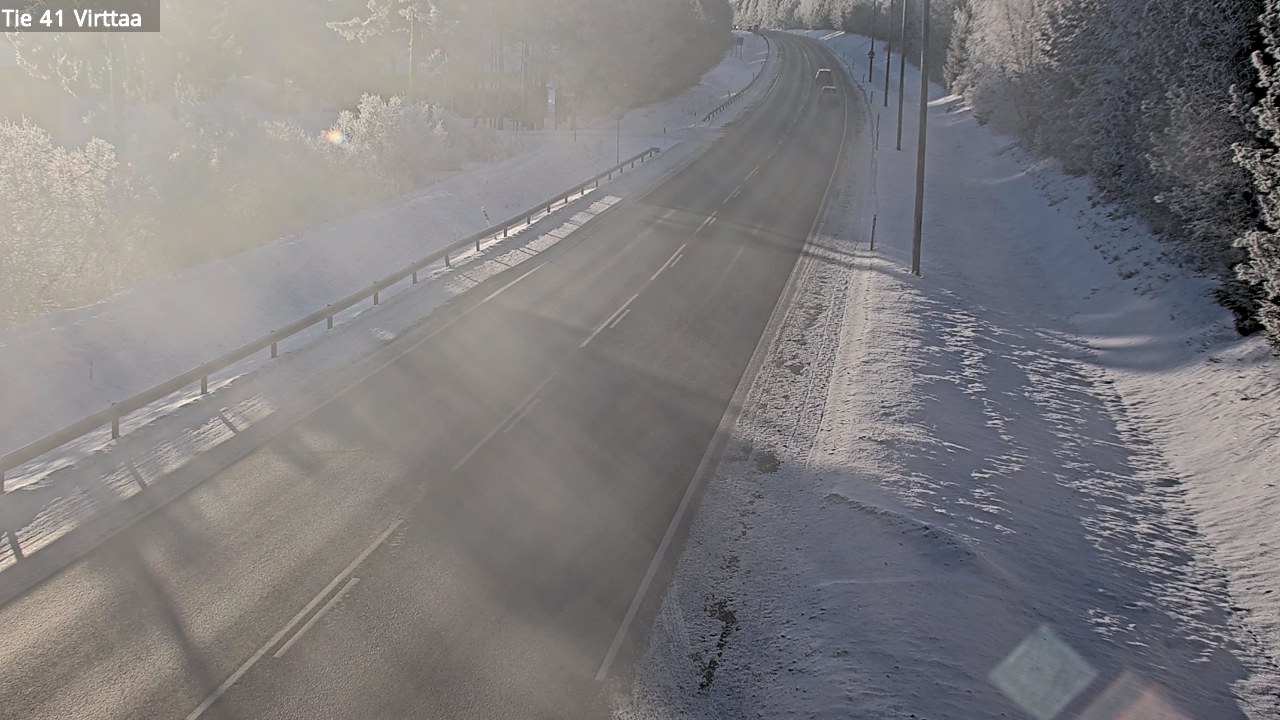 Weather Camera Image Road 41 Virttaa, Loimaa, Varsinais-Suomi