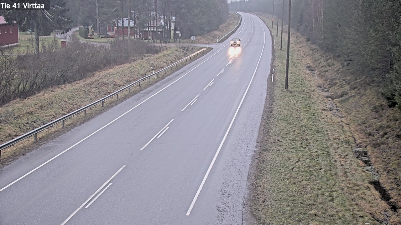 Weather Camera Image Väg 41 Virttaa, Loimaa, Varsinais-Suomi