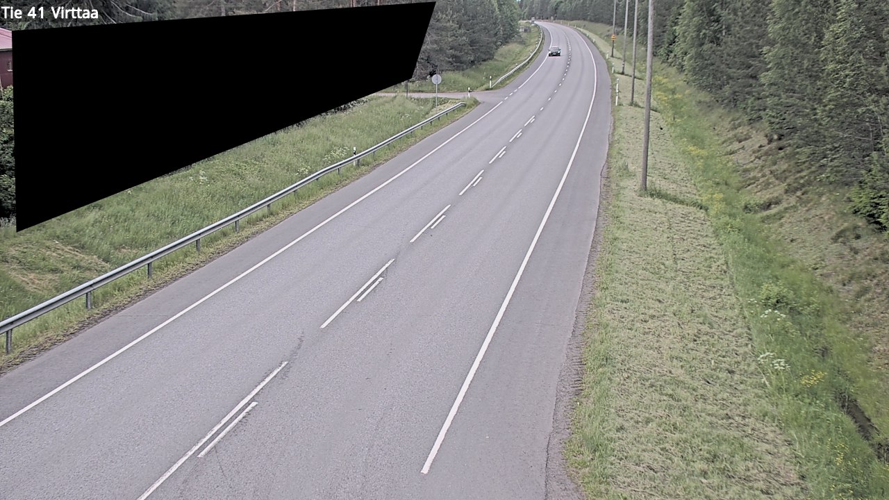 Weather Camera Image Väg 41 Virttaa, Loimaa, Varsinais-Suomi