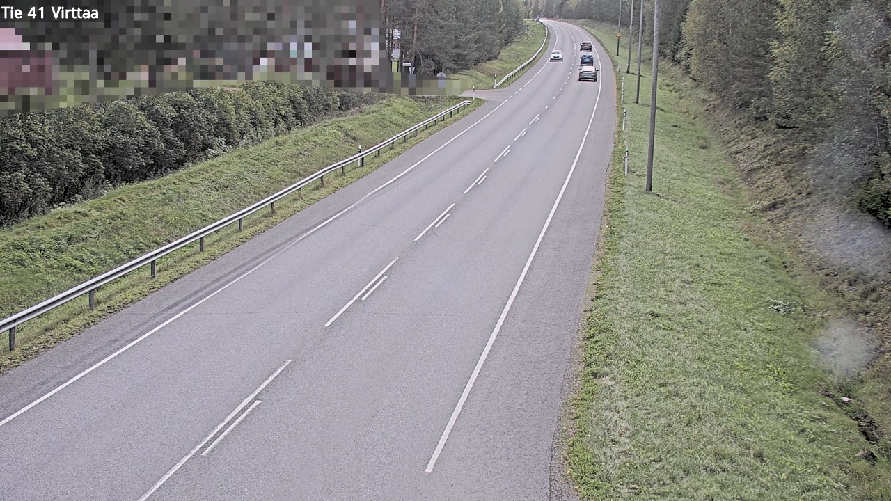 Weather Camera Image Road 41 Virttaa, Loimaa, Varsinais-Suomi