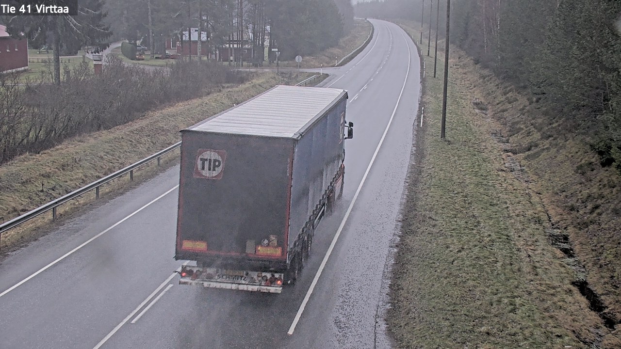 Weather Camera Image Väg 41 Virttaa, Loimaa, Varsinais-Suomi