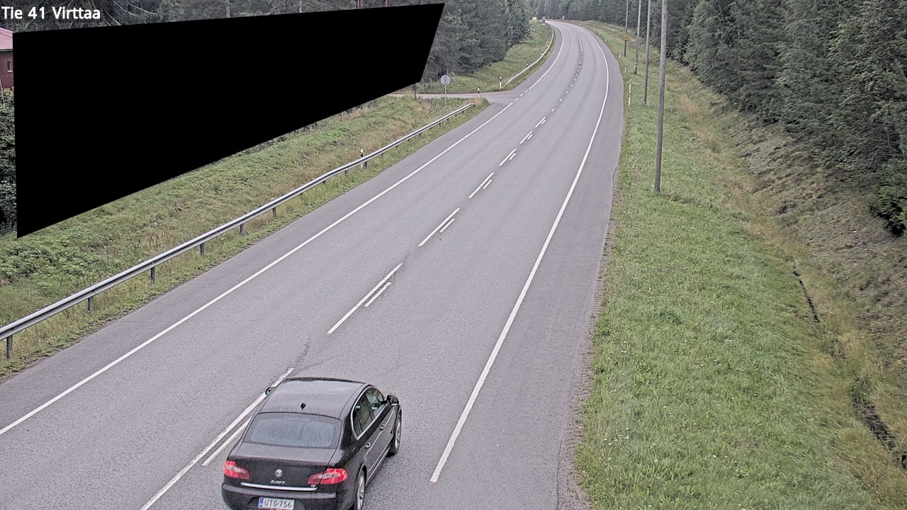 Weather Camera Image Väg 41 Virttaa, Loimaa, Varsinais-Suomi