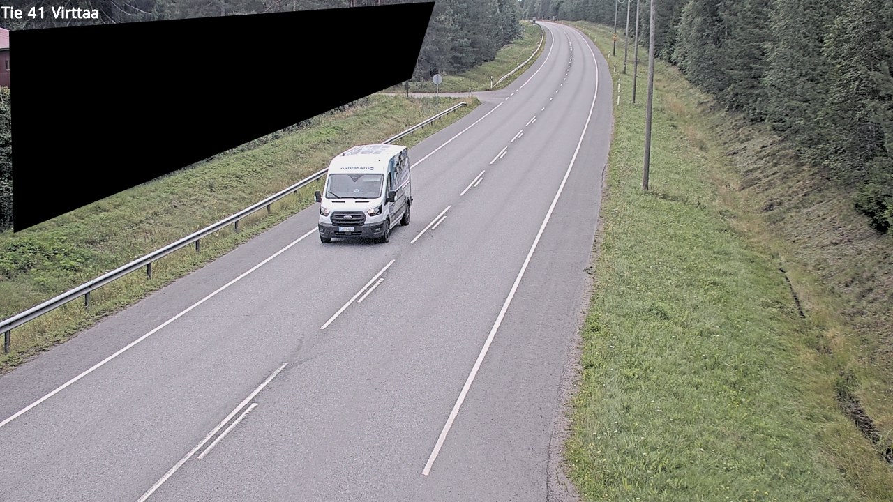 Weather Camera Image Väg 41 Virttaa, Loimaa, Varsinais-Suomi