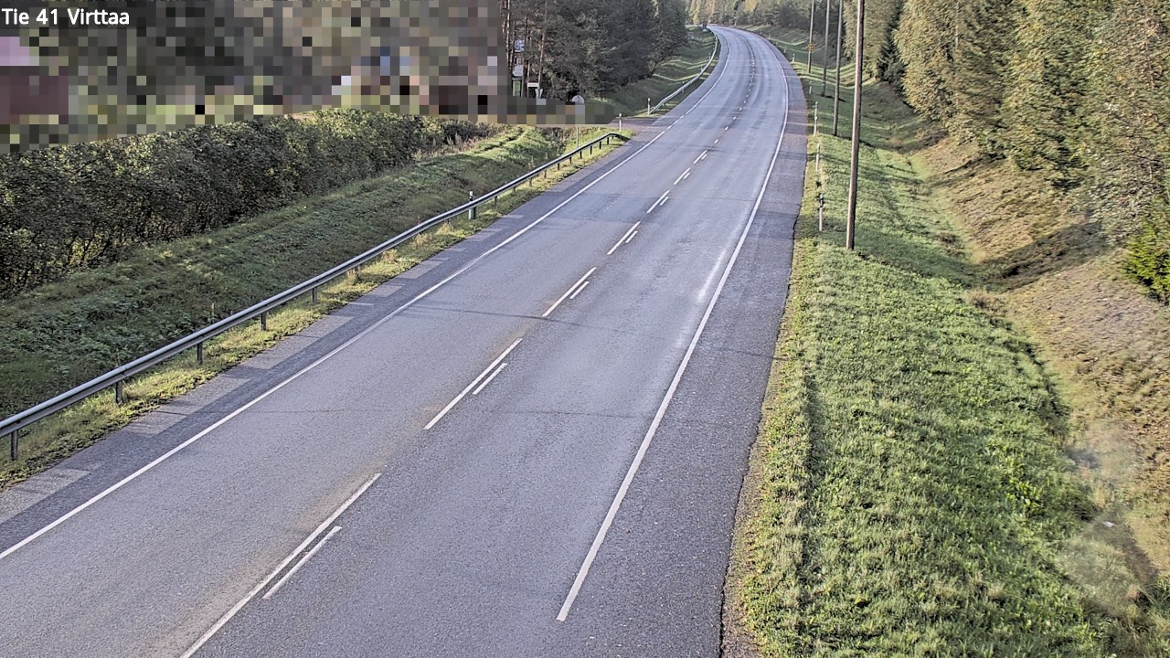 Weather Camera Image Road 41 Virttaa, Loimaa, Varsinais-Suomi