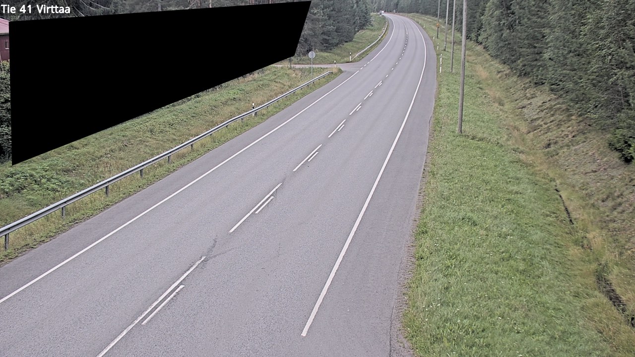 Weather Camera Image Road 41 Virttaa, Loimaa, Varsinais-Suomi