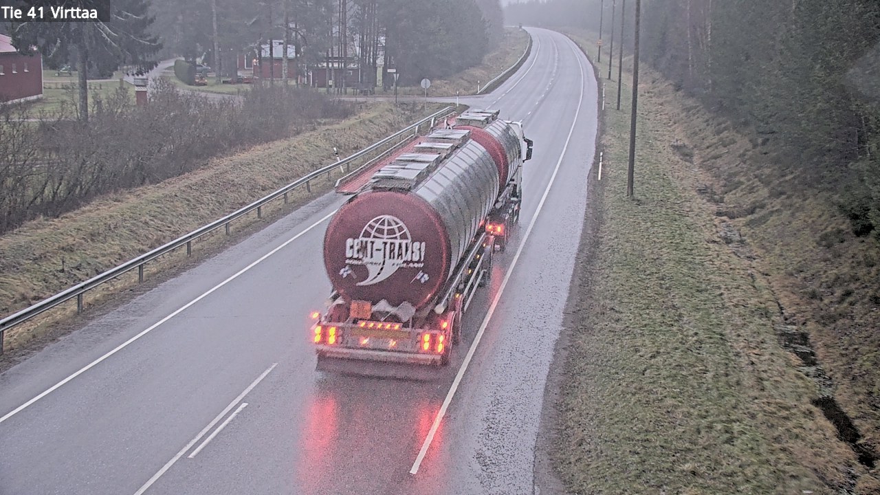 Weather Camera Image Väg 41 Virttaa, Loimaa, Varsinais-Suomi