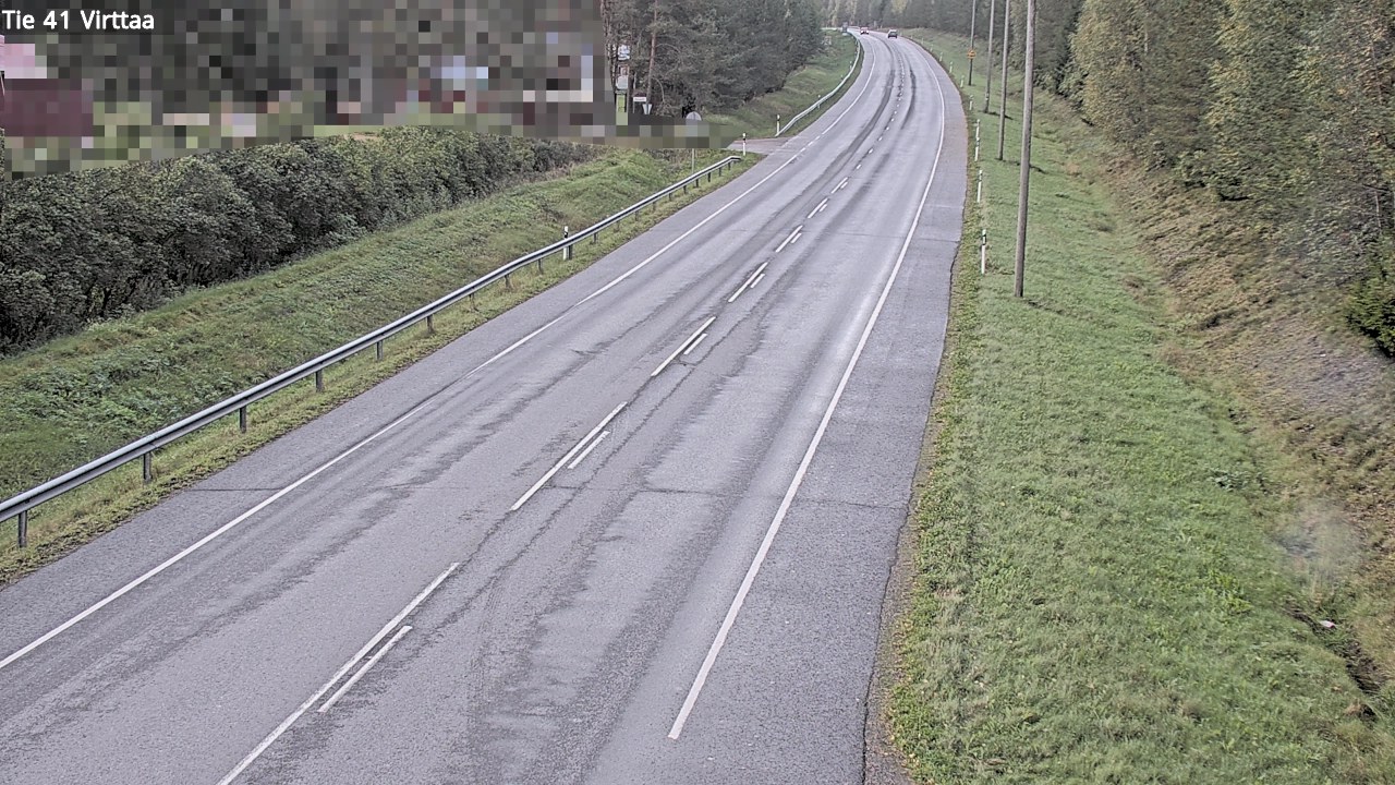 Weather Camera Image Road 41 Virttaa, Loimaa, Varsinais-Suomi