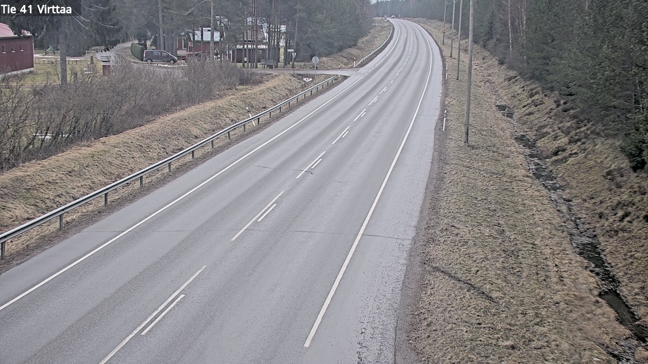 Weather Camera Image Road 41 Virttaa, Loimaa, Varsinais-Suomi