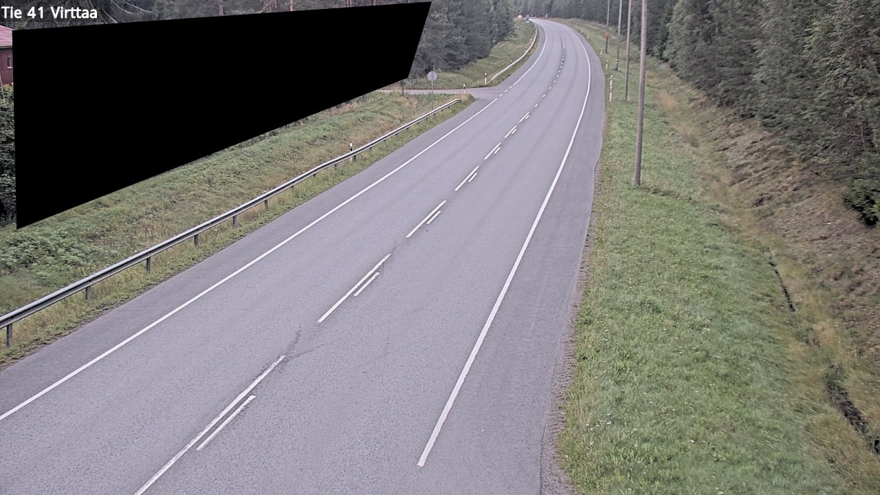 Weather Camera Image Road 41 Virttaa, Loimaa, Varsinais-Suomi