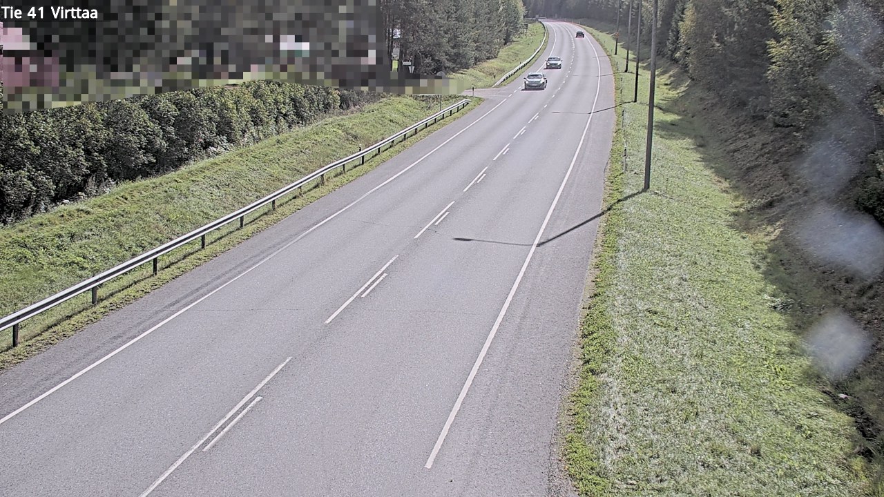 Weather Camera Image Road 41 Virttaa, Loimaa, Varsinais-Suomi