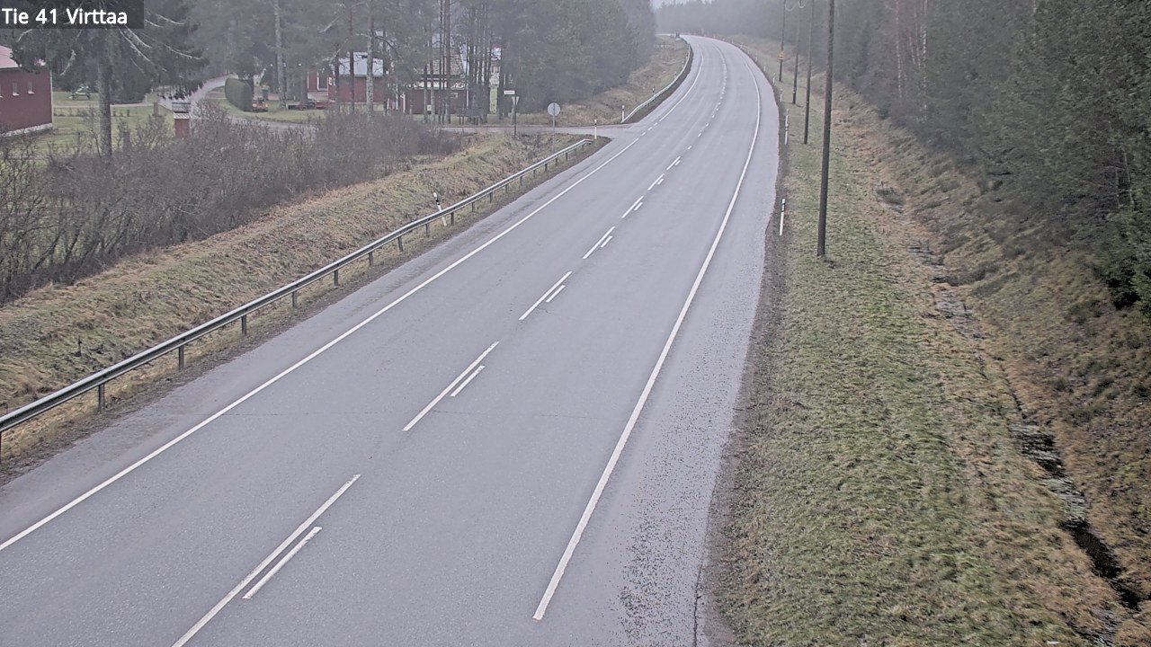 Weather Camera Image Väg 41 Virttaa, Loimaa, Varsinais-Suomi