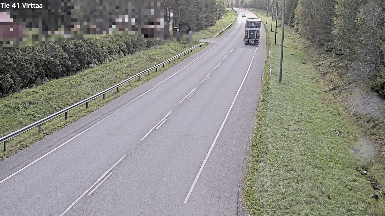 Weather Camera Image Road 41 Virttaa, Loimaa, Varsinais-Suomi