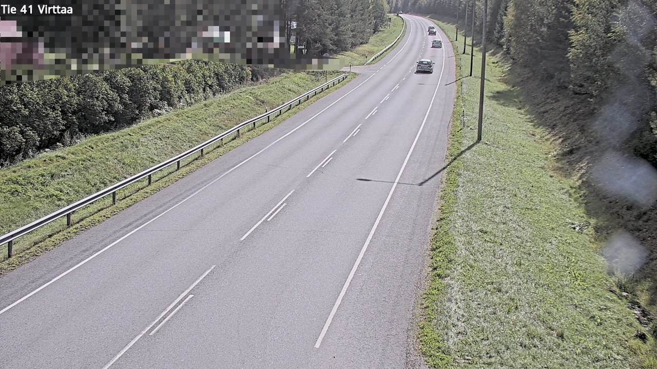 Weather Camera Image Road 41 Virttaa, Loimaa, Varsinais-Suomi