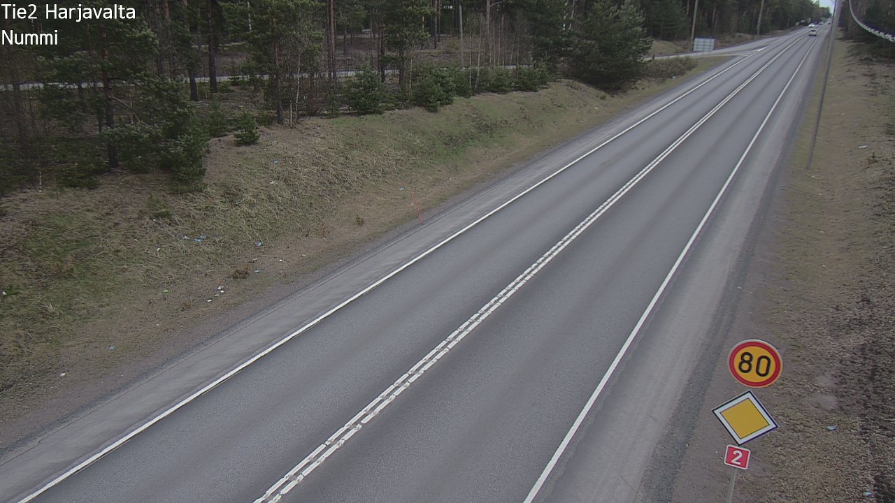 Weather Camera Image Road 2 Harjavalta, Nummi, Harjavalta, Satakunta